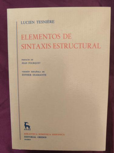 Elementos de sintaxis estructural, tomo II