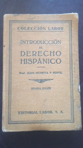 Introducción al derecho hispánico