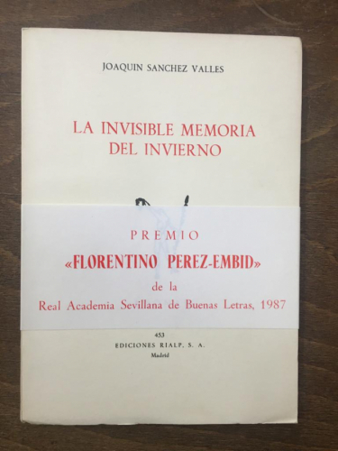 La invisible memoria del invierno