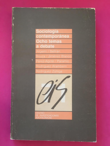 Sociología contemporánea