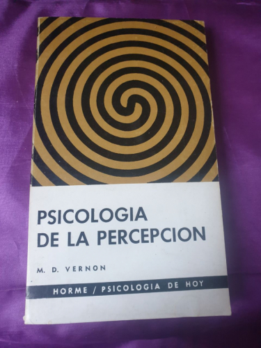 PSICOLOGIA DE LA PERCEPCION.
