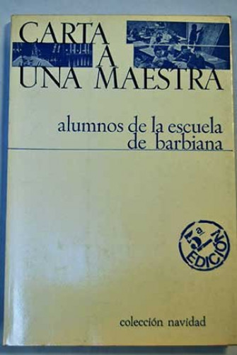 Carta a una maestra