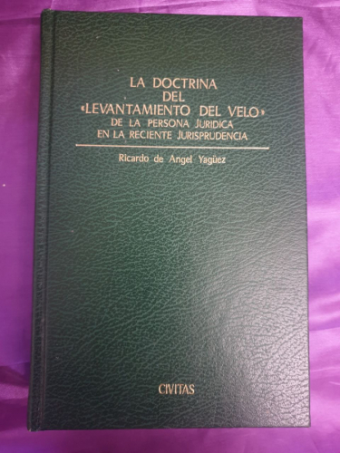  LA DOCTRINA DEL LEVANTAMIENTO DEL VELO