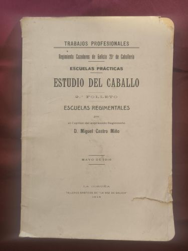 Escuelas Prácticas: Estudio del Caballo 