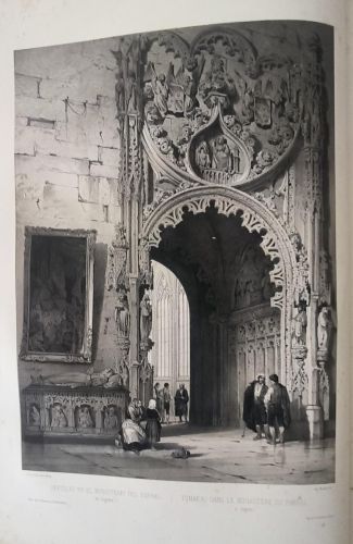 Sepulcro en el Monasterio del Parral, en Segovia