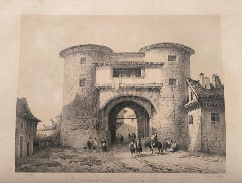 Palacio antiguo de los Duques de Lerma, hoy cárcel en la villa del mismo nombre
