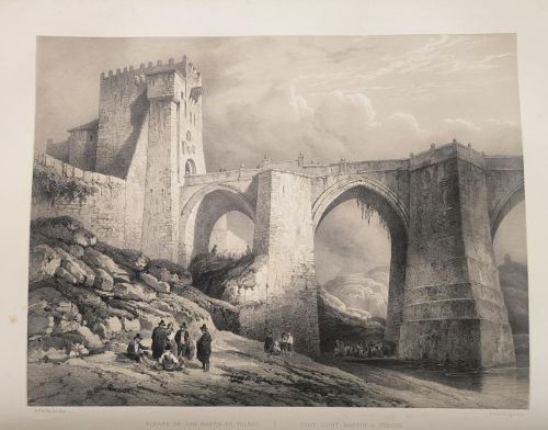 Puerta y puente de San Martín en Toledo