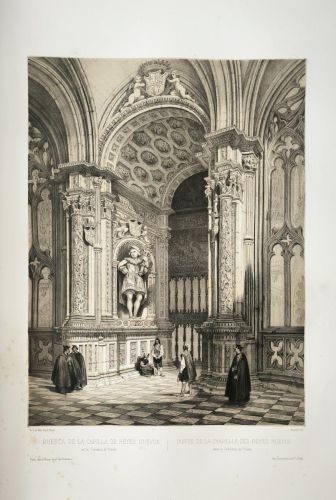 Portada de la capilla de Reyes Nuevos (Toledo)