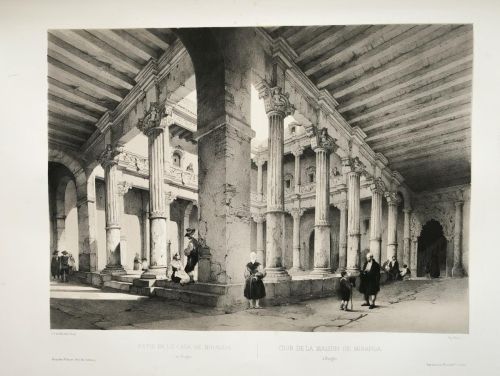 Patio de la casa de los Mirandas en Burgos