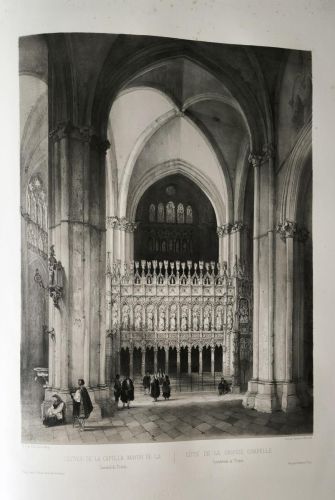 Costado de la Capilla Mayor de la catedral de Toledo
