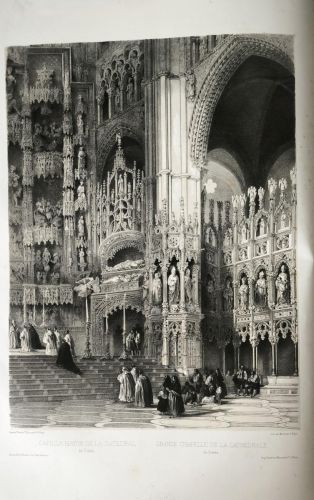 Catedral de Toledo: interior de la capilla mayor