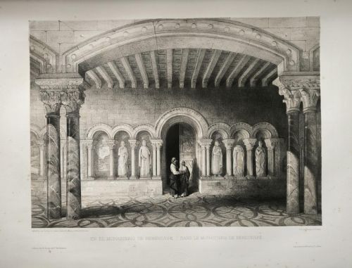 Pórtico del monasterio de Benevívere (Palencia)