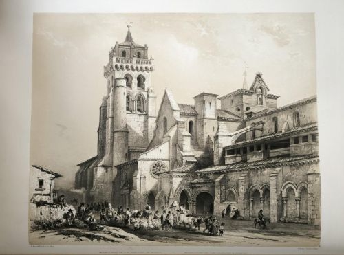 Exterior del monasterio de Santa María de las Huelgas en Burgos