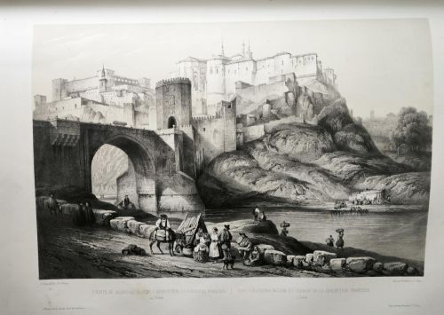 Puente de Alcántara, Alcázar y convento de la Concepción Francisca en Toledo