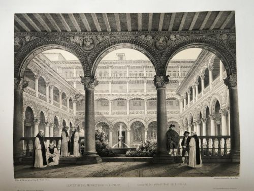Claustro del monasterio de Lupiana, Gualajara
