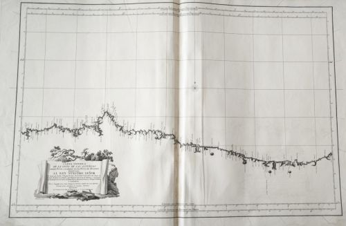Carta Esférica de la Costa de las Asturias desde Punta Calderon hasta Punta de Mugeres