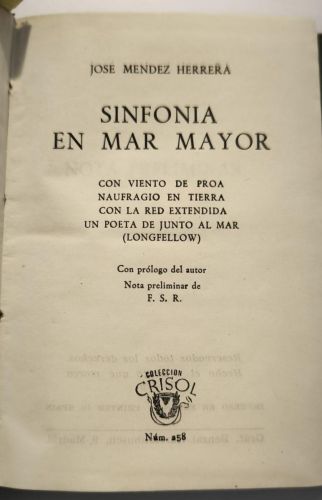 Sinfonía en mar mayor